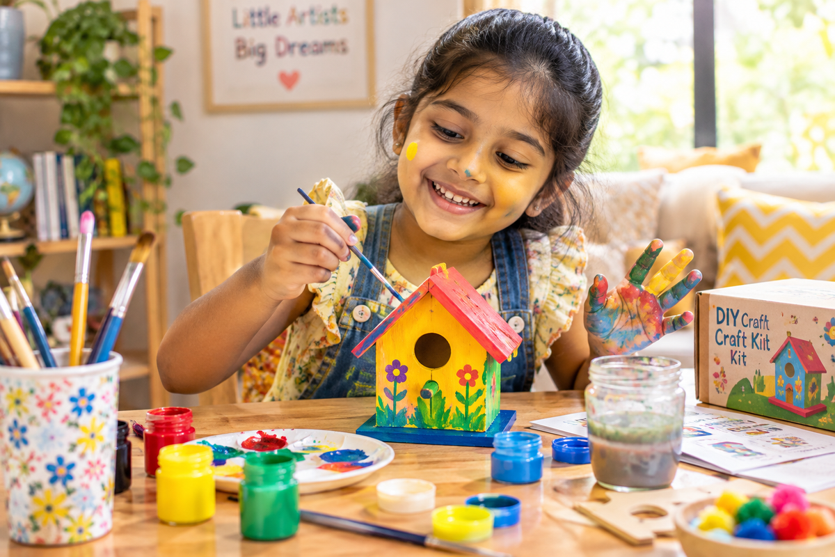 Child painting DIY kit